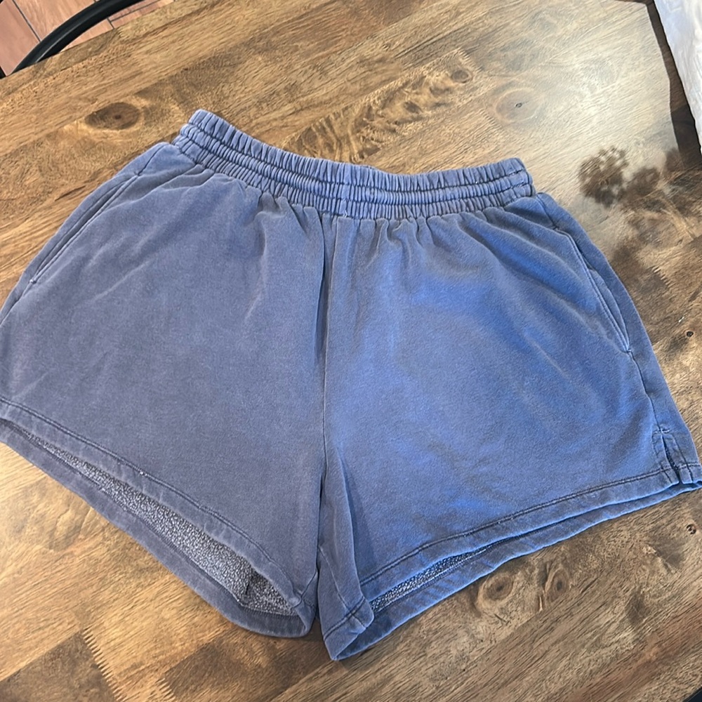 Abercrombie & Fitch Soft A&F Collection Blue Shorts